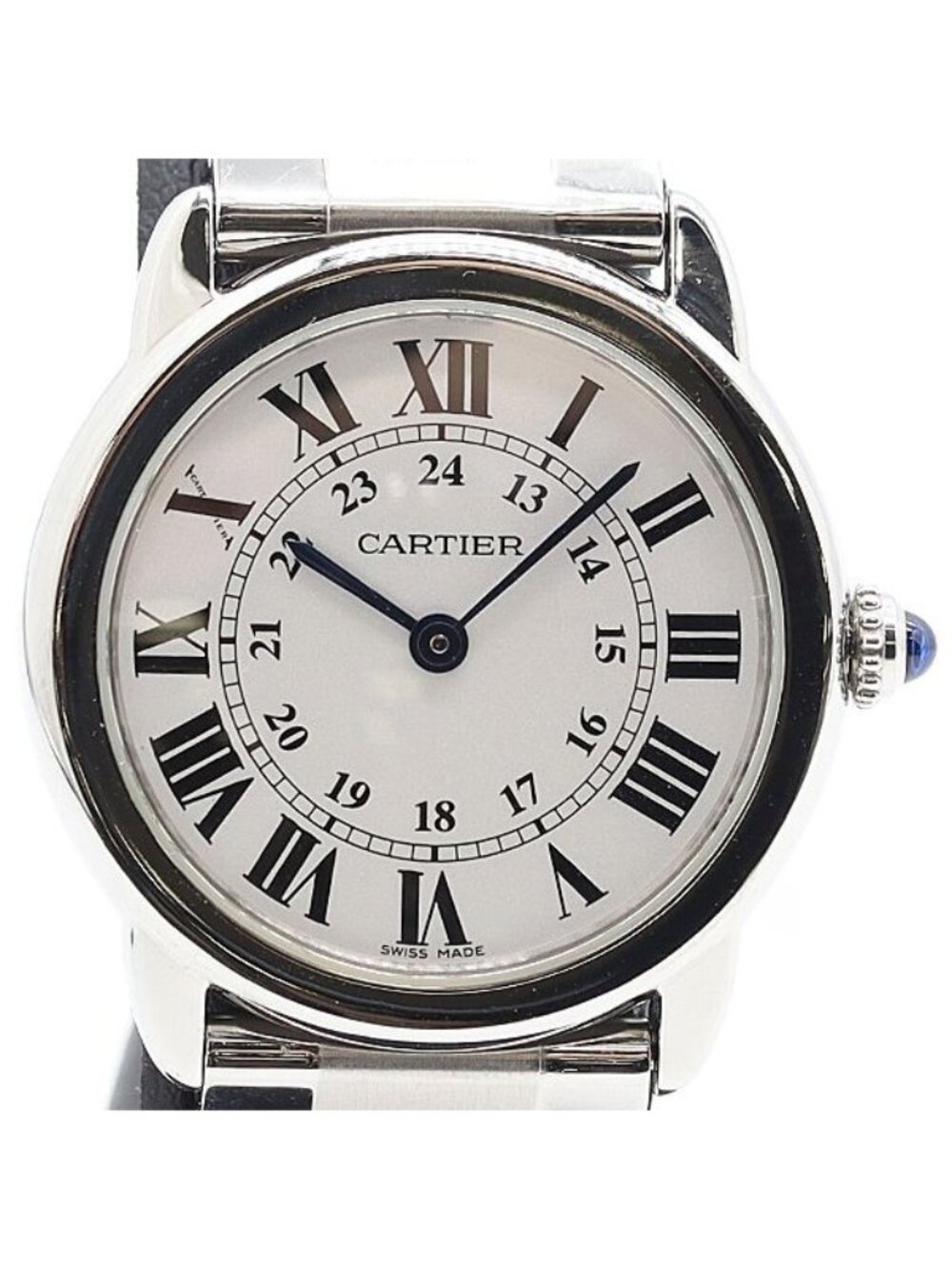Cartier Ronde Solo Silver Dial Watch